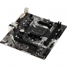 Материнська плата ASRock B450M-HDV sAM4 B450 2xDDR4 M.2 HDMI DVI D-Sub mATX