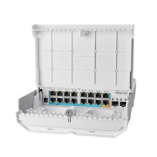 Комутатор MikroTik Cloud Router Switch netPower 15FR CRS318-1FI-15FR-2S-OUT