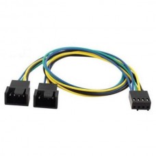 Сплиттер (разветвитель) Cooling Baby (4-pin PWM to 2x4-pin 35см), /CBFA04 - 35/