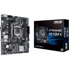 Материнская плата ASUS PRIME H510M-K (s1200, H510, 2xDDR4, PCIe 4.0, VGA-HDMI, M.2, mATX)