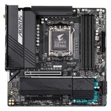 Материнська плата B650M AORUS ELITE AX sAM5 B650 4xDDR5 M.2 HDMI DP Wi-Fi BT mATX