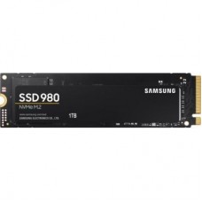 SSD диск Samsung 980 (M.2 2280, 1Tb, PCIe 3.0 NVMe 1.4, 3500Mb/s, 3000Mb/s, 3bit MLC)