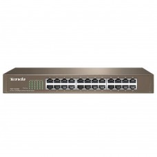 Коммутатор 24 port 100Mbit Tenda TEF1024D (24xFE, неуправляемый, 1U)