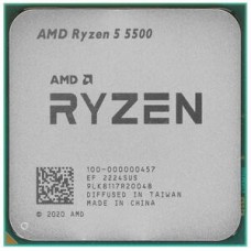 Процессор AMD Ryzen 5 5500 (sAM4, x6, 3.6GHz, 16Mb, TDP:65W, TRAY)