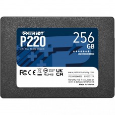 Накопитель SSD 256GB Patriot P220 2.5` SATAIII TLC (P220S256G25)