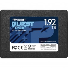 SSD диск Patriot Burst Elite (2.5", 1.92Tb, SATA III, 450Mb/s, 320Mb/s, 3D QLC)