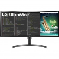 Монітор LG 35` 35WN75C-B 2xHDMI, DP, USB-C, MM, VA, 3440x1440, 21:9, sRGB 99%, CURVED, FreeSync, HAS