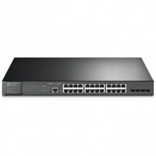 Комутатор TP-Link TL-SG3428 24xGE 4xGE SFP L2 JetStream 19` 1U