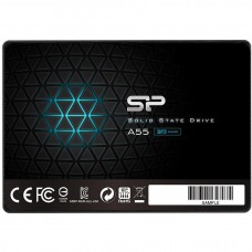 SSD диск Silicon Power Ace A55 (2.5", 128Gb, SATA III, 550Mb/s, 420Mb/s, 3D TLC)