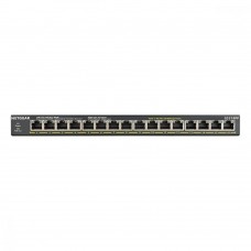 Комутатор NETGEAR GS316PP 16xGE PoE, 183Вт, Некерований