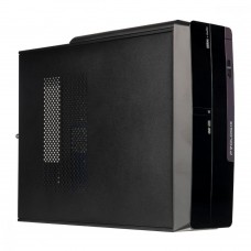 Корпус Prologix E106 Slim Black Door 400W