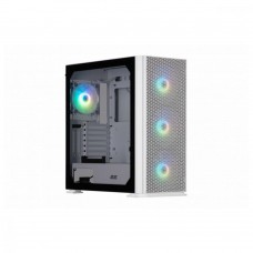 Корпус 2E GAMING Vertex GI01W без БЖ 2xUSB3.0, 1xUSBType-C, 3x140мм ARGB, 1x120мм ARGB, VGA 380мм, L