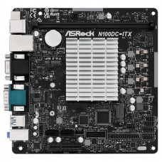 ASRock N100DC-ITX (Quad-Core N100 3.4GHz, 1xDDR4 DIMM, VGA/HDMI, 1*PCIe, 2xSATA3, M.2, GLan, miniITX