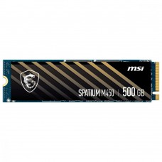 Накопитель SSD 500GB MSI Spatium M450 M.2 2280 PCIe 4.0 x4 NVMe 3D NAND TLC (S78-440K220-P83)