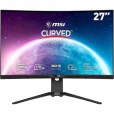 Монітор MSI 27` G272CQP, 2xHDMI, DP, Audio, VA, 2560x1440, 170Hz, 1ms, sRGB 113%, CURVED, AdaptiveSy