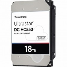 Запам`ятовувальний пристрій на жорстких дисках HDD SATA 18TB 7200RPM 6GB/S 512MB DC HC550 0F38459 WD