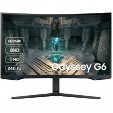 Монітор Samsung 32` Odyssey G S32BG65 HDMI, DP, USB, VA, 2560x1440, 240Hz, 1ms, CURVED