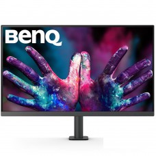 TFT 31.5` BenQ PD3205UA, IPS, 4K UHD, 99% sRGB, HDMI, DP, USB-С, USB-hub, HAS, колонки, темно- сірий