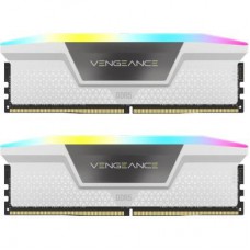 Модуль памяти DDR5 2x32GB/6000 Corsair Vengeance RGB White (CMH64GX5M2B6000C40W)