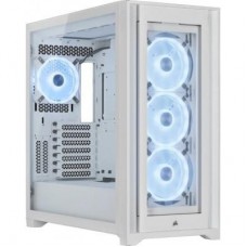 Корпус Corsair iCUE 5000X RGB QL Tempered Glass White (CC-9011233-WW) без БП