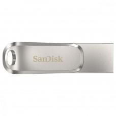 Накопичувач SanDisk 32GB USB 3.1 Type-A + Type-C Dual Drive Luxe Срібний