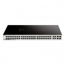 Комутатор D-Link DGS-1052 48xGE, 4xGE/SFP, Некерований