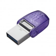 Накопичувач Kingston 256GB USB 3.2 Type-A + Type-C DT microDuo 3C R200MB/s