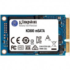 Накопитель SSD 512GB Kingston KC600 mSATA SATAIII 3D TLC (SKC600MS/512G)