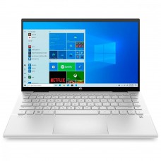 HP Pavilion x360 14-ek1011ua 14` FHD IPS Ts/i3-1315U (4.5)/8Gb/SSD512Gb/Int UHD/Підс/DOS/Сріблястий