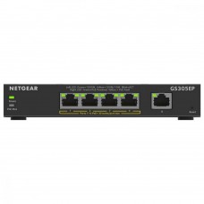 Комутатор NETGEAR GS305EP 5xGE (4xPoE), 63Вт, WebSmart