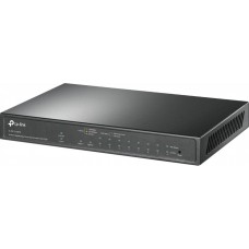 Комутатор TP-LINK TL-SG1210MPE 10xGE (8xPoE), 2xSFP, 123Вт, WebSmart