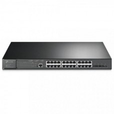 Комутатор TP-LINK TL-SG3428XMP 24xGE (24xPoE), 4xSFP+, 384Вт, Керований L2