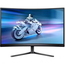 TFT 27` Philips 27M2C5500W, QHD, VA, вигнутий, 240Hz, 0,5ms, 2x HDMI, 2x DP, USB-hub, HAS, сірий