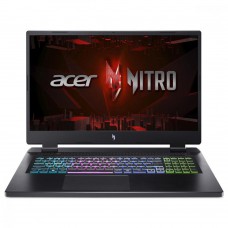 Ноутбук Acer Nitro 17 AN17-51 17.3` QHD IPS, Intel i7-13700H, 16GB, F1TB, NVD4060-8, Lin, чорний