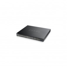 Коммутатор ZYXEL XS3800-28 (XS3800-28-ZZ0101F) (4x10GE, 8x10GE/SFP+, 16xSFP+, стекируемый (до 4), 2