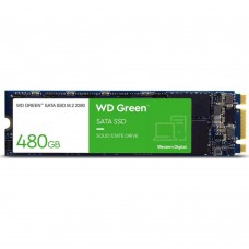 Твердотільний запам`ятовувальний пристрій накопичувач (SSD) SATA M.2 480GB 6GB/S GREEN WDS480G3G0B W