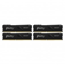 Модуль памяти Kingston FURY Beast DDR4-3600 128GB KIT (4x32GB) (KF436C18BBK4/128)