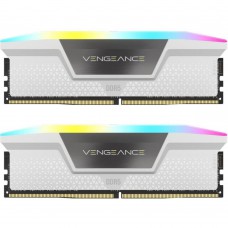 Модуль памяти DDR5 2x16GB/6400 Corsair Vengeance RGB White (CMH32GX5M2B6400C36W)