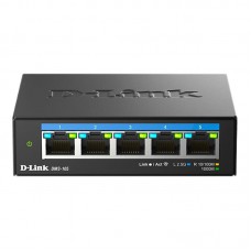 Комутатор D-Link DMS-105/E 5x2.5GE, Некерований