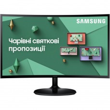 Монітор Samsung 23.8` S24C360E D-Sub, HDMI, VA, 75Hz, 4ms, CURVED