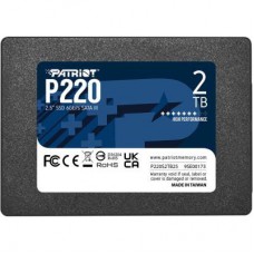 Накопитель SSD 2TB Patriot P220 2.5` SATAIII TLC (P220S2TB25)