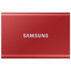 Накопитель внешний SSD 2.5` USB 1.0TB Samsung T7 Red (MU-PC1T0R/WW)