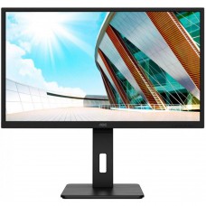 TFT 31.5` AOC Q32P2, IPS, QHD, DP, HDMI x 2, USB 3.2x4, Pivot, HAS, колонки, чорний