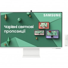 Монітор Samsung 32` 4K Smart Monitor M8 M80C HDMI, USB, USB-C, BT, VA, 3840x2160, 4ms