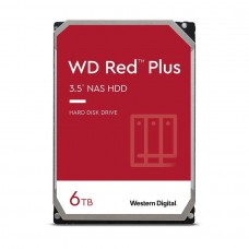 Накопитель HDD SATA 6.0TB WD Red Plus 5400rpm 256MB (WD60EFPX)