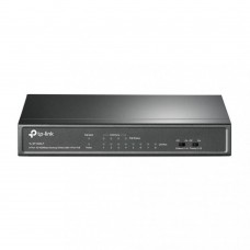 Комутатор TP-Link TL-SF1008LP 8x1FE/4xPoE 41W некерований 250м