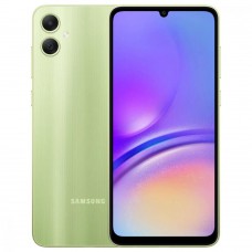 Смартфон Samsung Galaxy A05 (A055) 6.7` 4/128GB, 2SIM, 5000mAh, Light Green (SM-A055FLGGSEK)