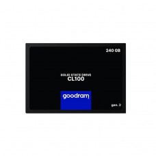 Накопитель SSD 240GB GOODRAM CL100 GEN.3 2.5` SATAIII 3D TLC (SSDPR-CL100-240-G3)