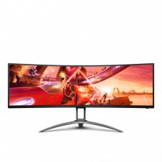 TFT 48.8` AOC AGON AG493QCX, Dual-VA, 144Гц, вигнутий, HDMIx2, DP, USB-hub, HAS, колонки, чорн.