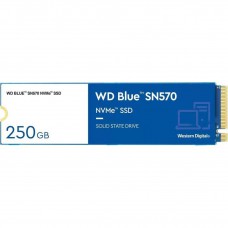 Твердотільний запам`ятовувальний пристрій накопичувач (SSD) G3 M.2 NVME 250GB BLUE SN570 WDS250G3B0C